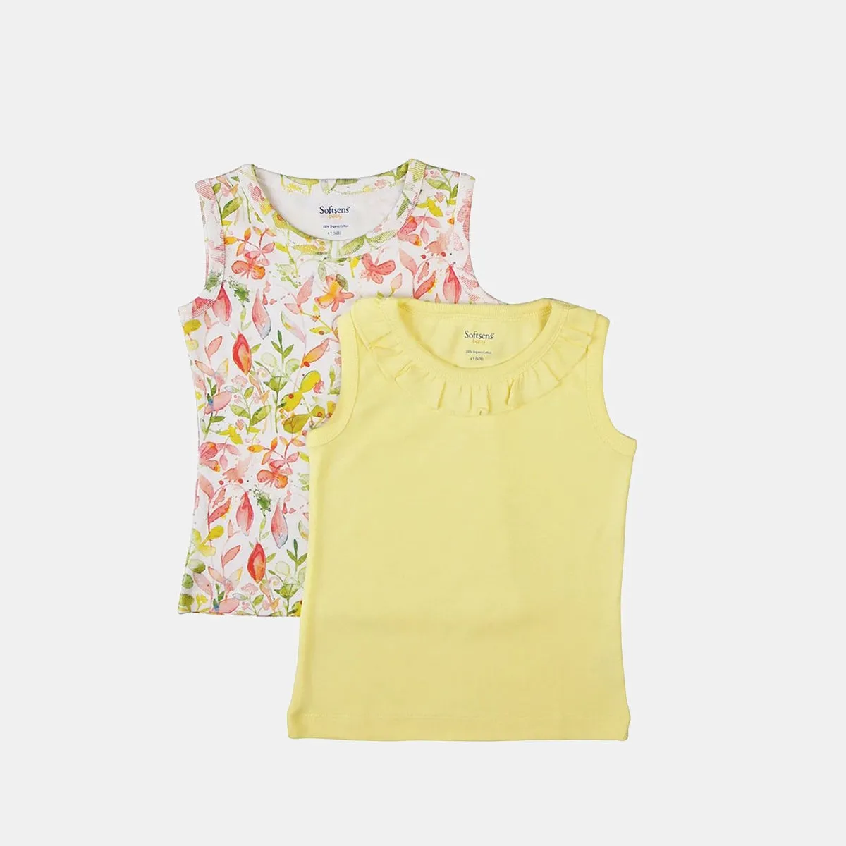 2 Pack Wonder Garden Soft Jersey Tops