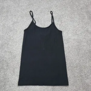 Abercrombie & Fitch Womens Cami Tank Top Sleeveless Adjustable Strap Black M