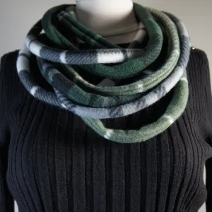 Accessories - Scarves - Collarette - Plaid - Green