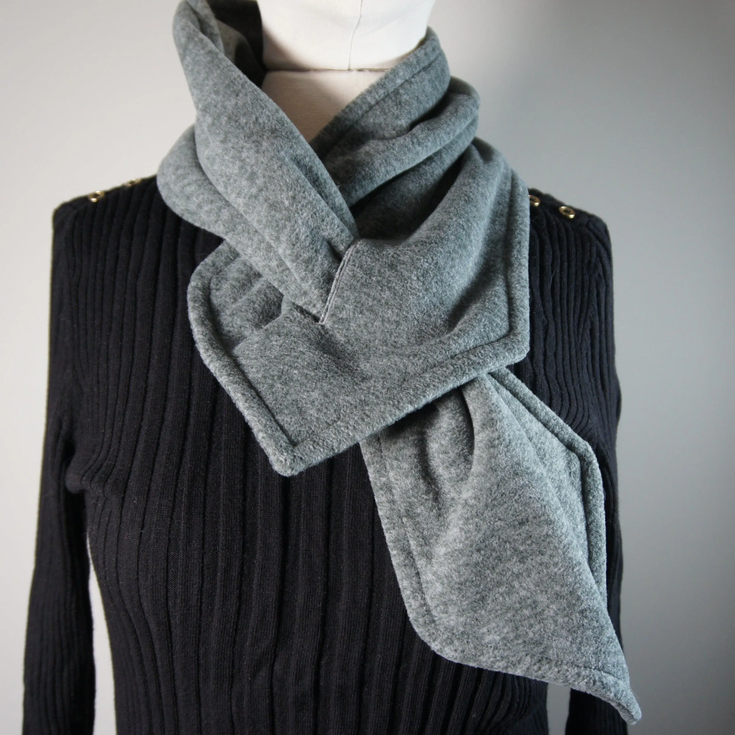 Accessories - Scarves - Tailored - Heather Gray