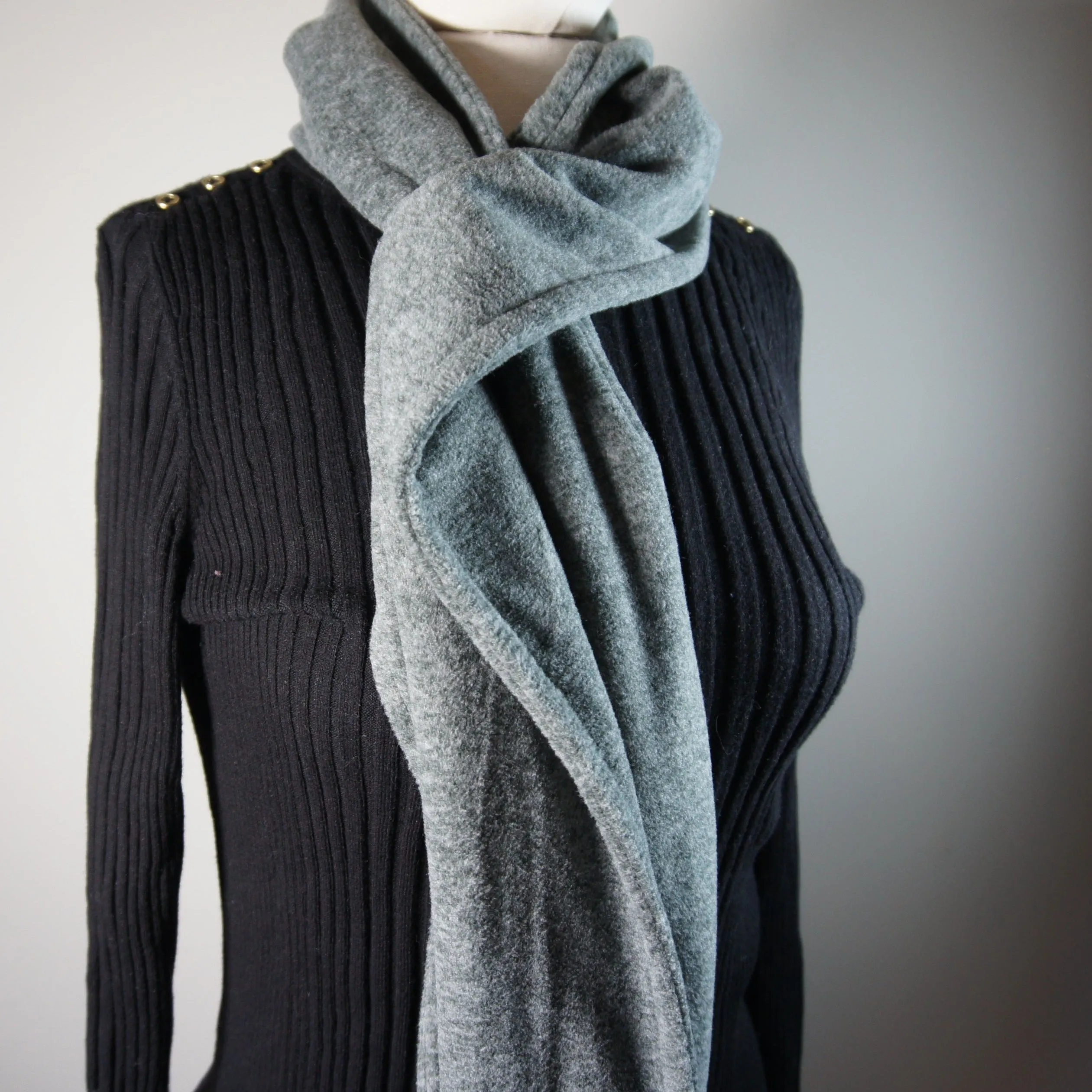 Accessories - Scarves - Tailored - Heather Gray