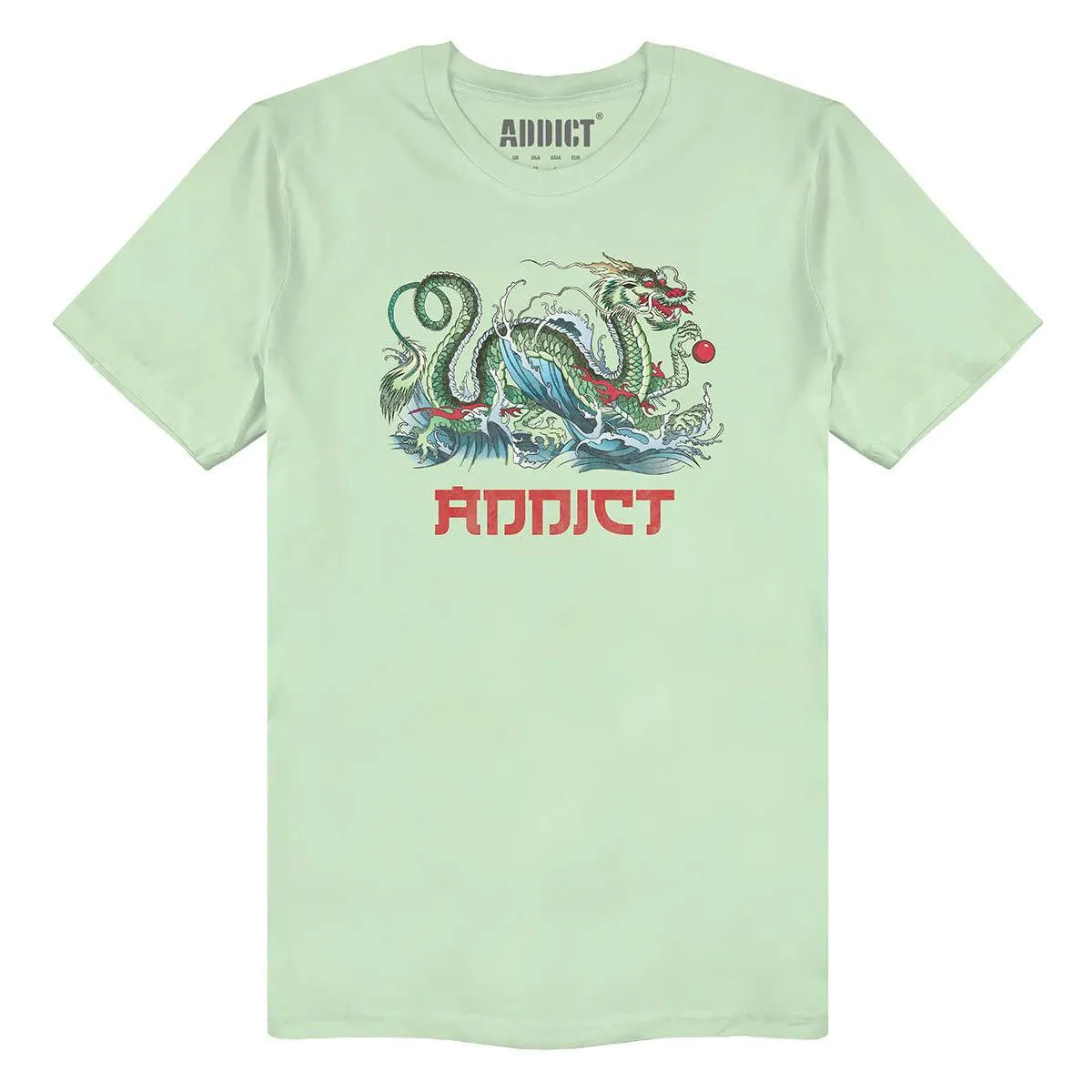 Addict Unisex Adult Azure Ink T-Shirt