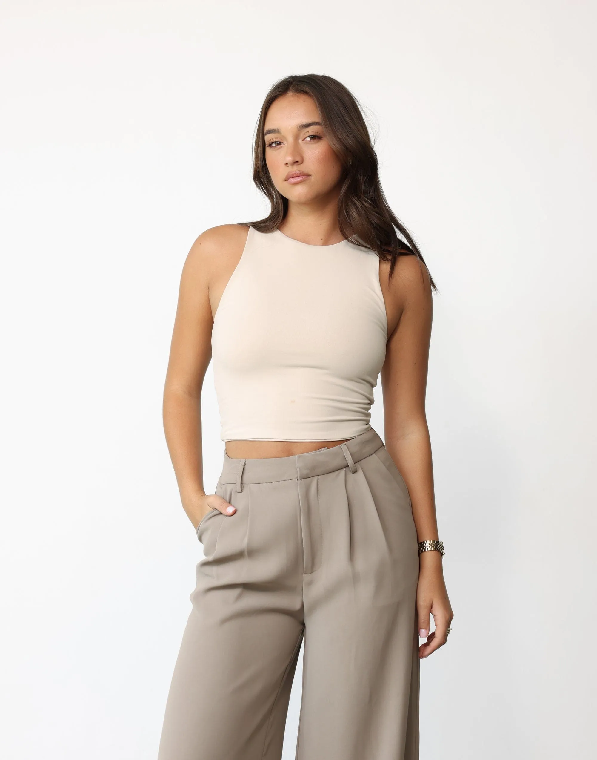 Alainn Top (Beige)