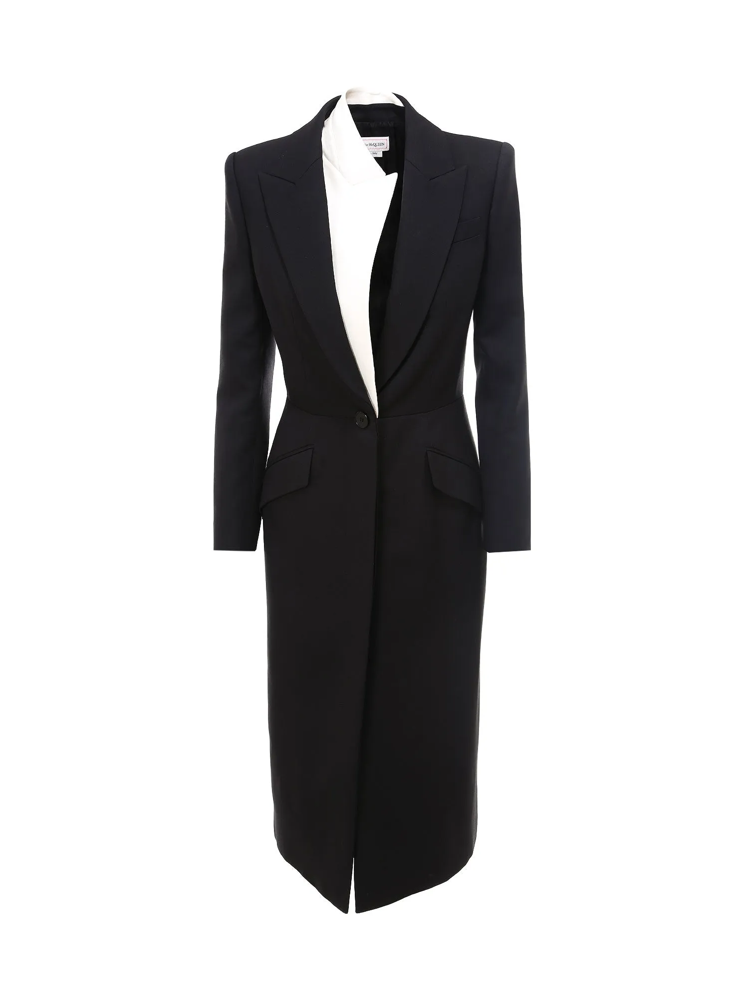 Alexander McQueen Long-Line Tailored Coat