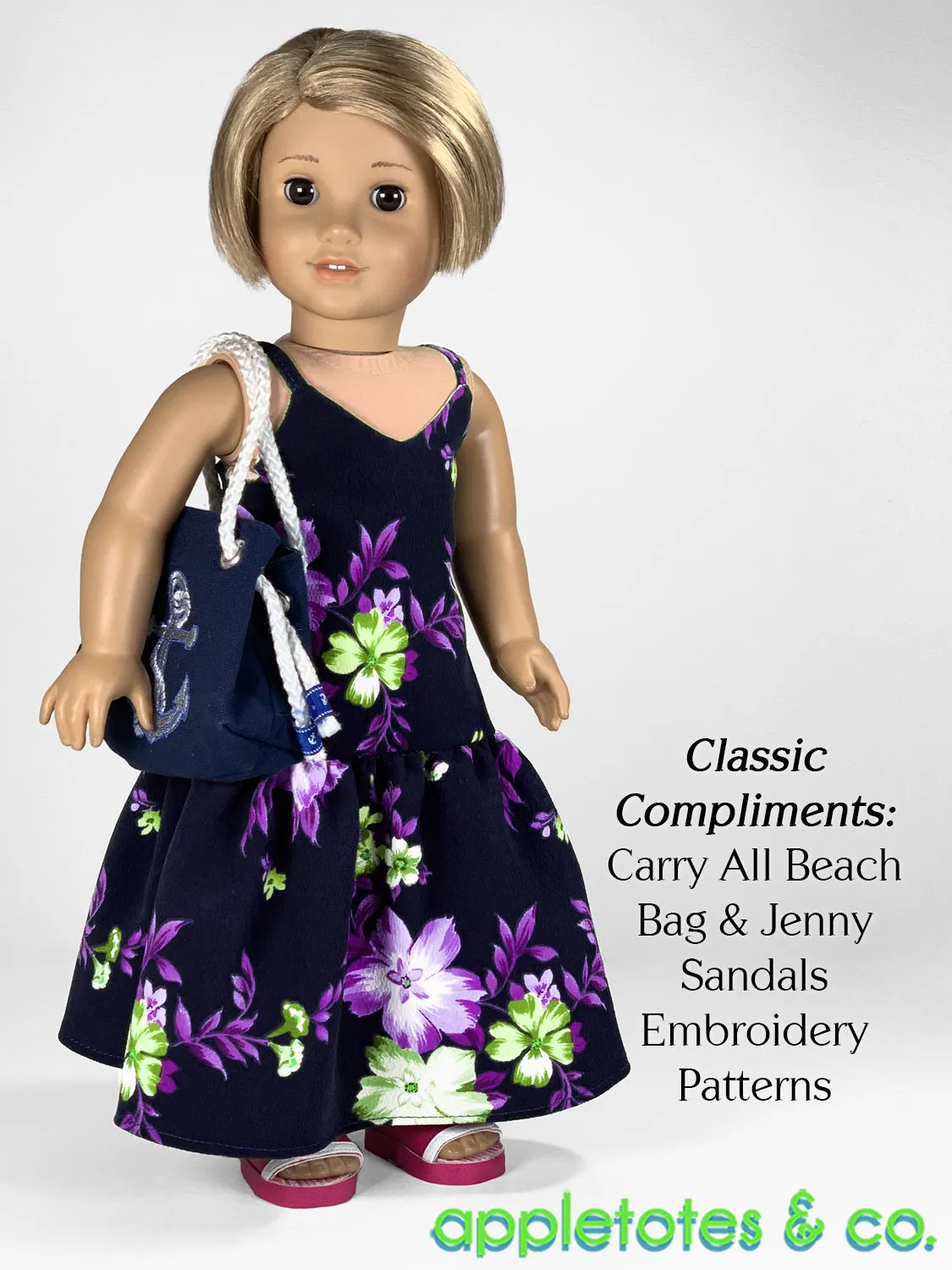 April Dress 18 Inch Doll Sewing Pattern