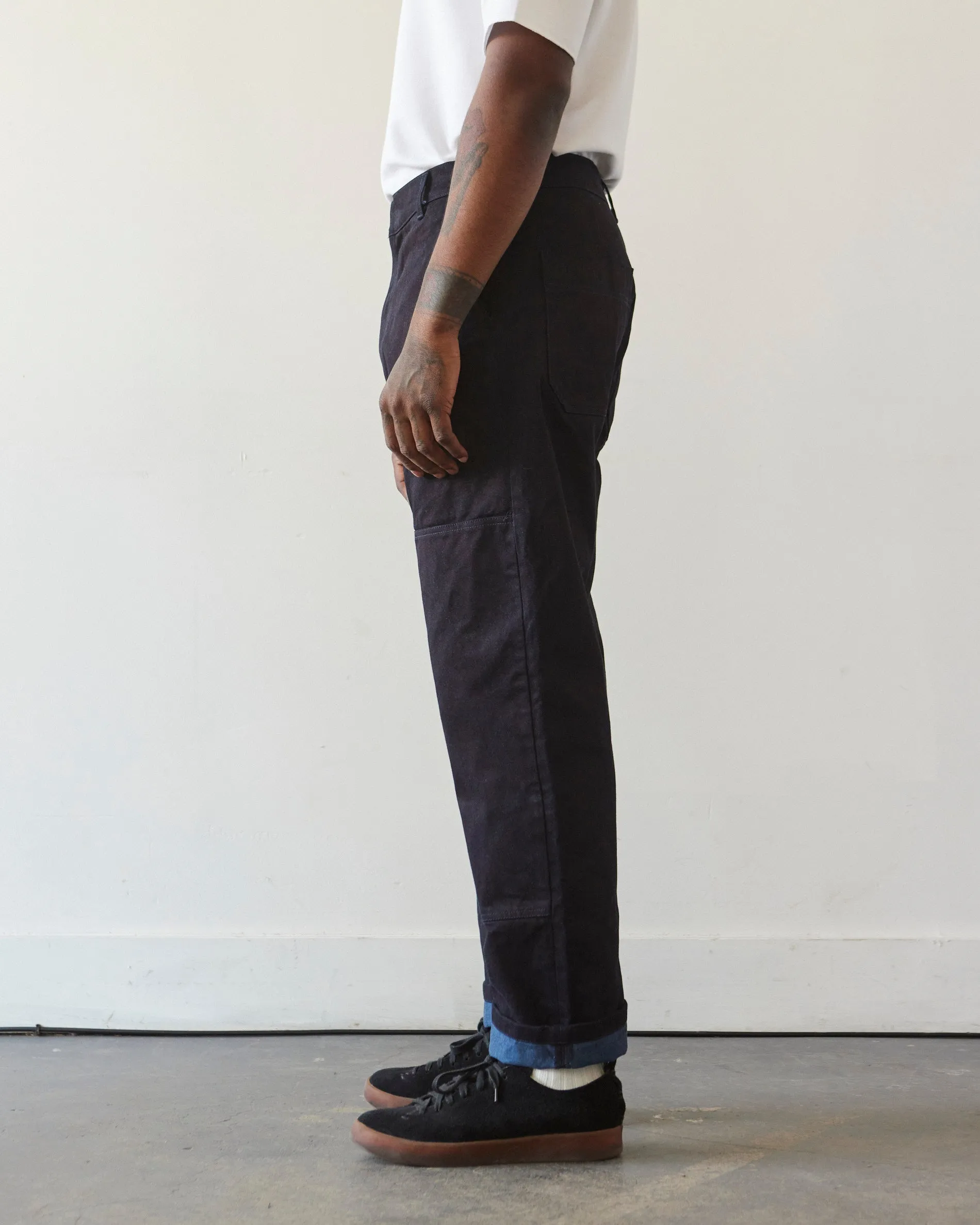 Arpenteur 4 Pocket Pants, Dark Woad Blue