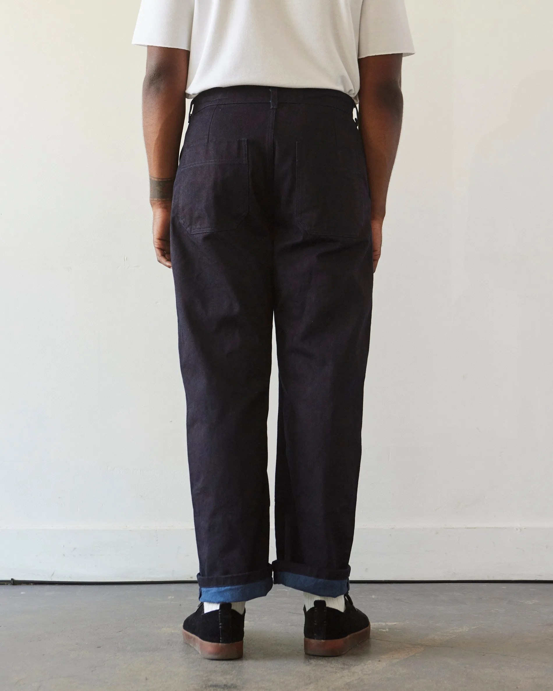 Arpenteur 4 Pocket Pants, Dark Woad Blue