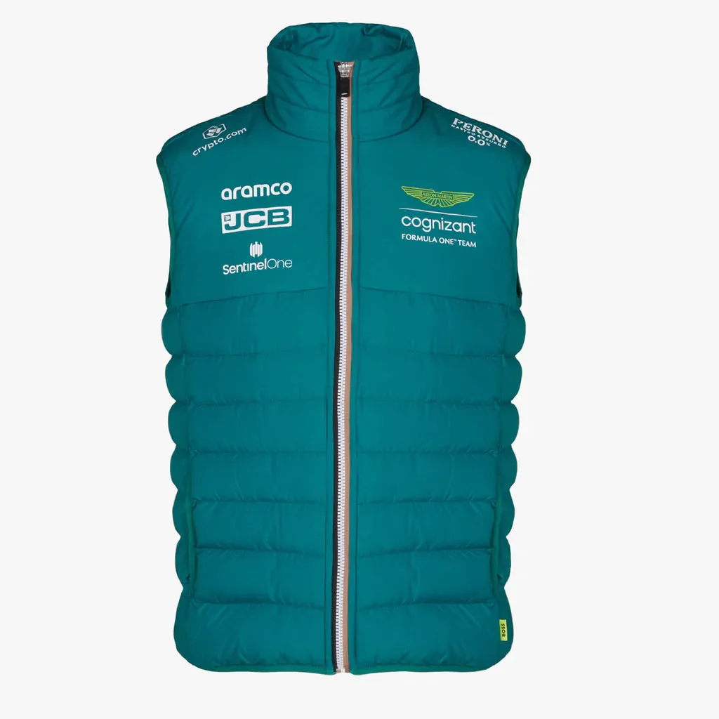 Aston Martin Cognizant F1 2023 Men's Team Vest- Green