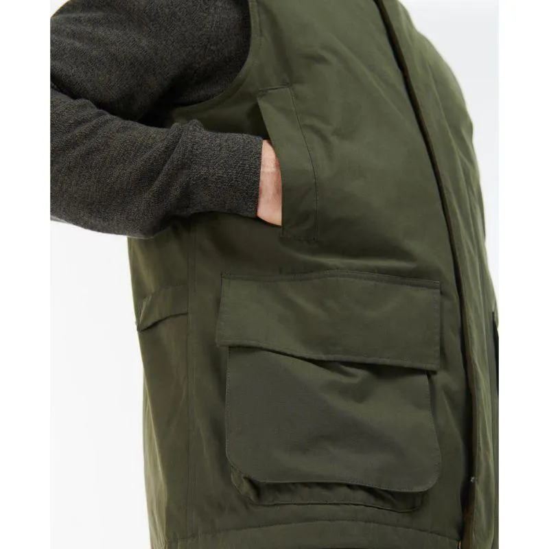 Barbour Farringdon Mens Waterproof Thermore Gilet - Olive