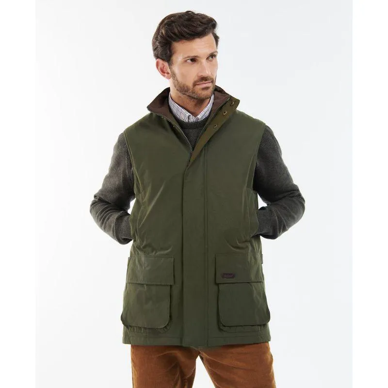 Barbour Farringdon Mens Waterproof Thermore Gilet - Olive