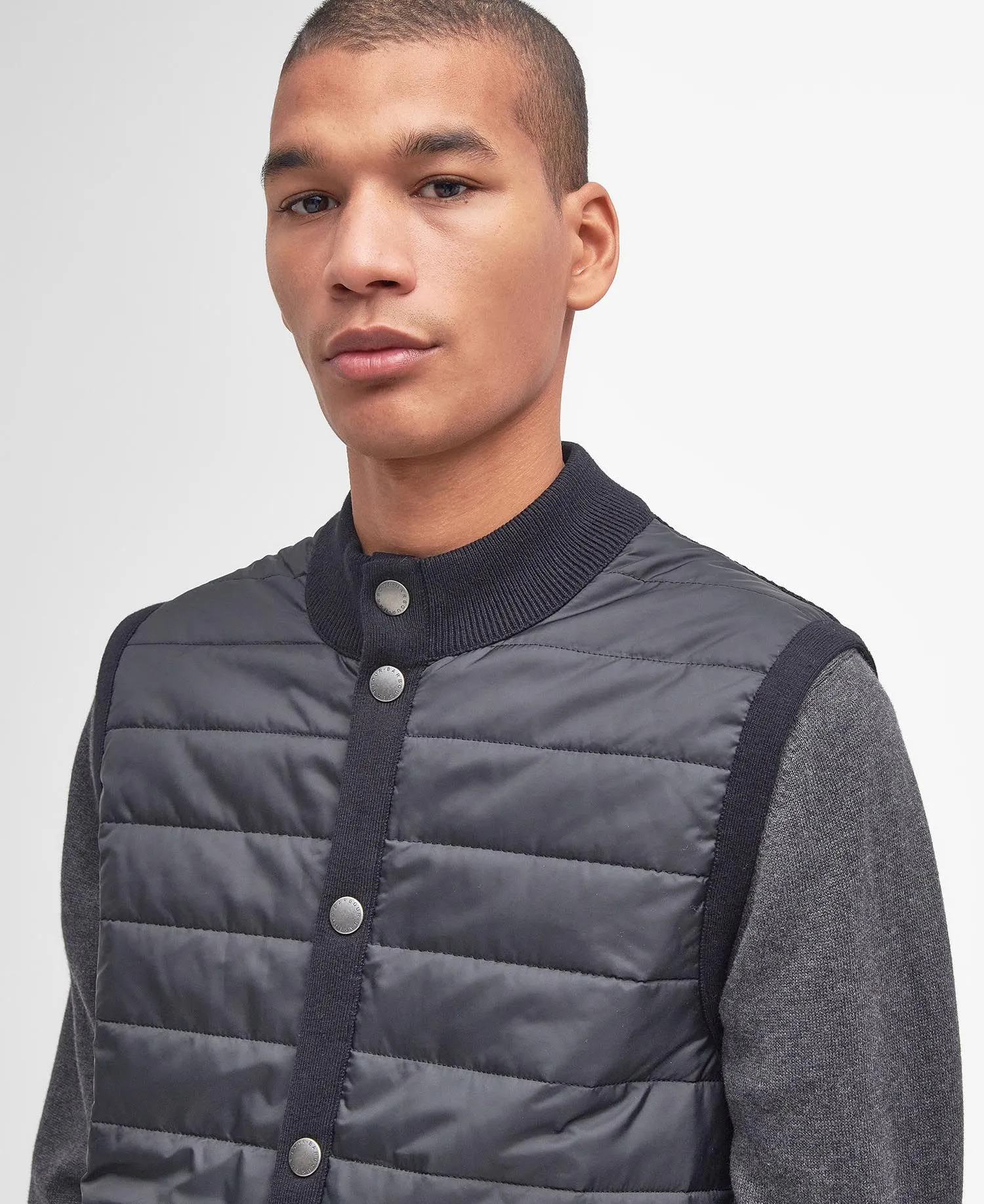 Barbour Jacket Essential Gilet Charcoal