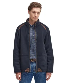 Barbour Mens Fleece Jacket Langdale Navy