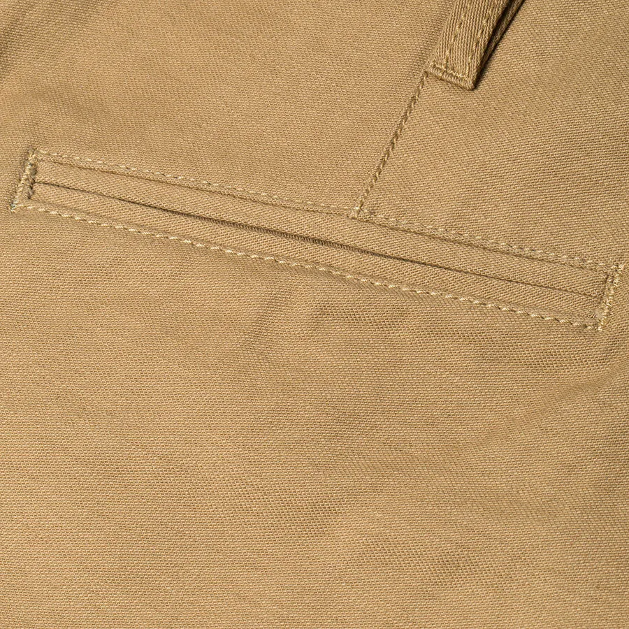 BC-01 TAPERED CHINO 10 oz. golden brown military twill (lot 2023)