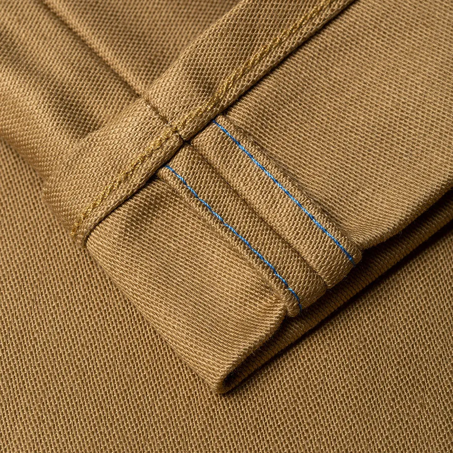 BC-01 TAPERED CHINO 10 oz. golden brown military twill (lot 2023)