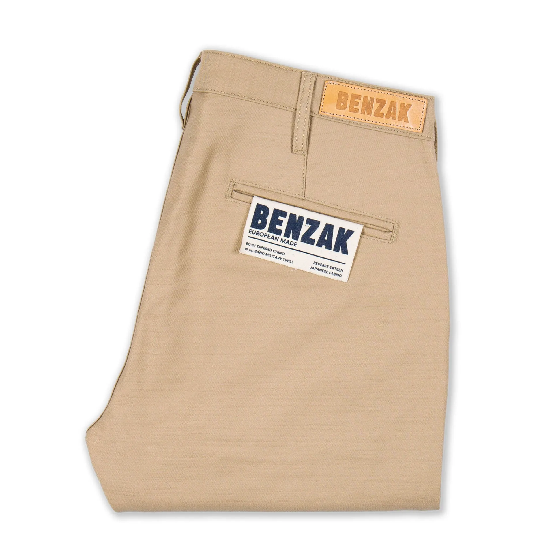 BC-01 TAPERED CHINO 10 oz. sand military twill (lot 2023)