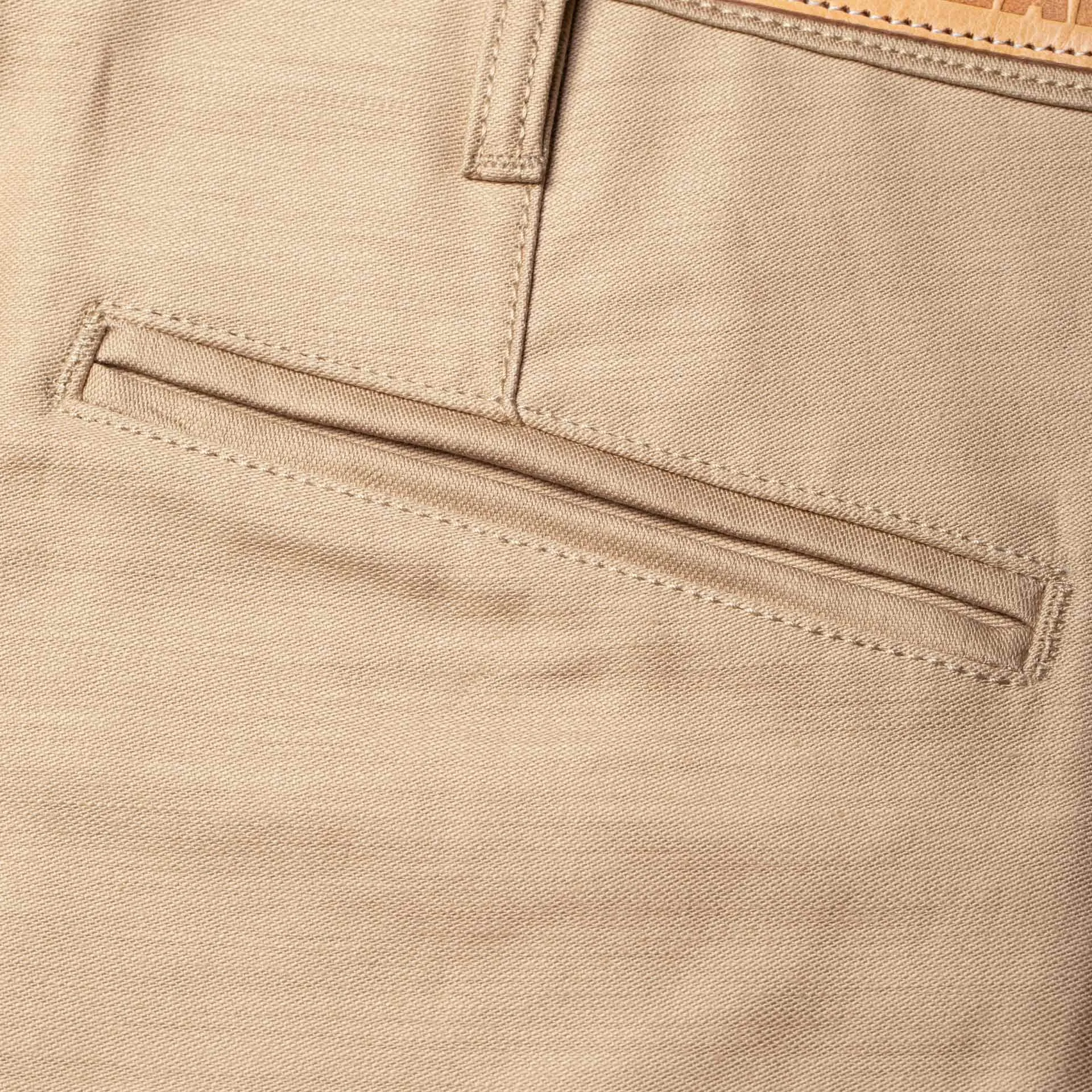 BC-01 TAPERED CHINO 10 oz. sand military twill (lot 2023)