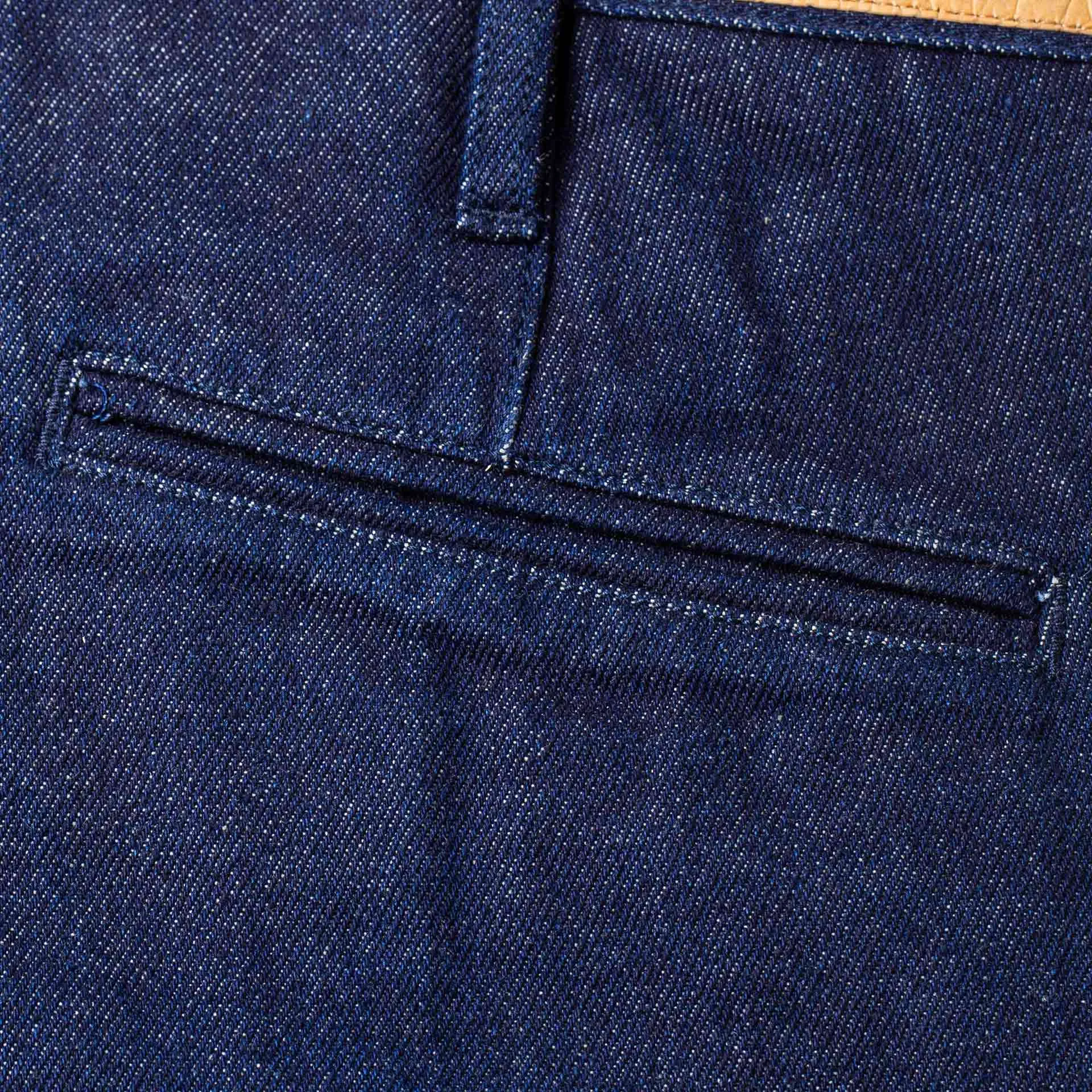 BC-03 STRAIGHT CHINO 13.75 oz. brushed denim