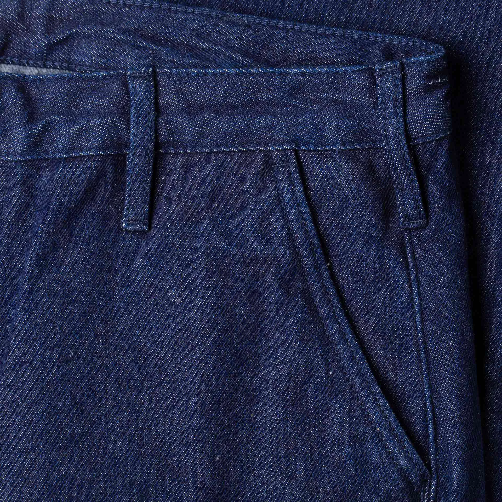 BC-03 STRAIGHT CHINO 13.75 oz. brushed denim