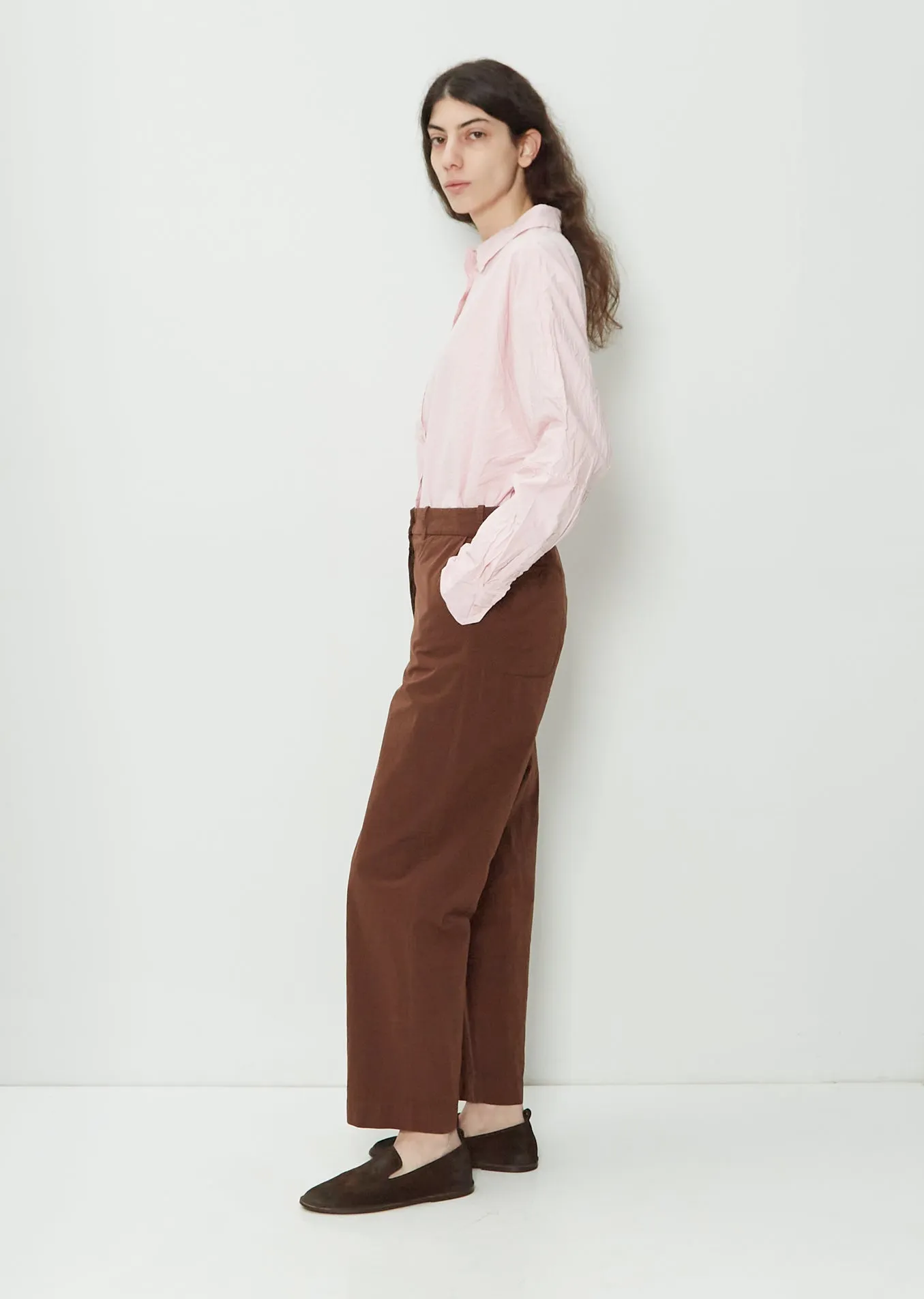 Bee Cotton Pant — Havana