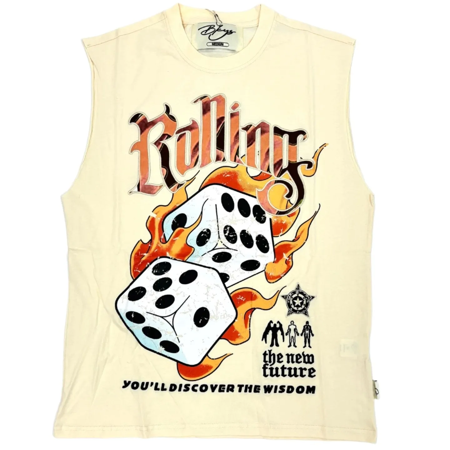 BKYS Rolling Graphic Sleeveless T-Shirt