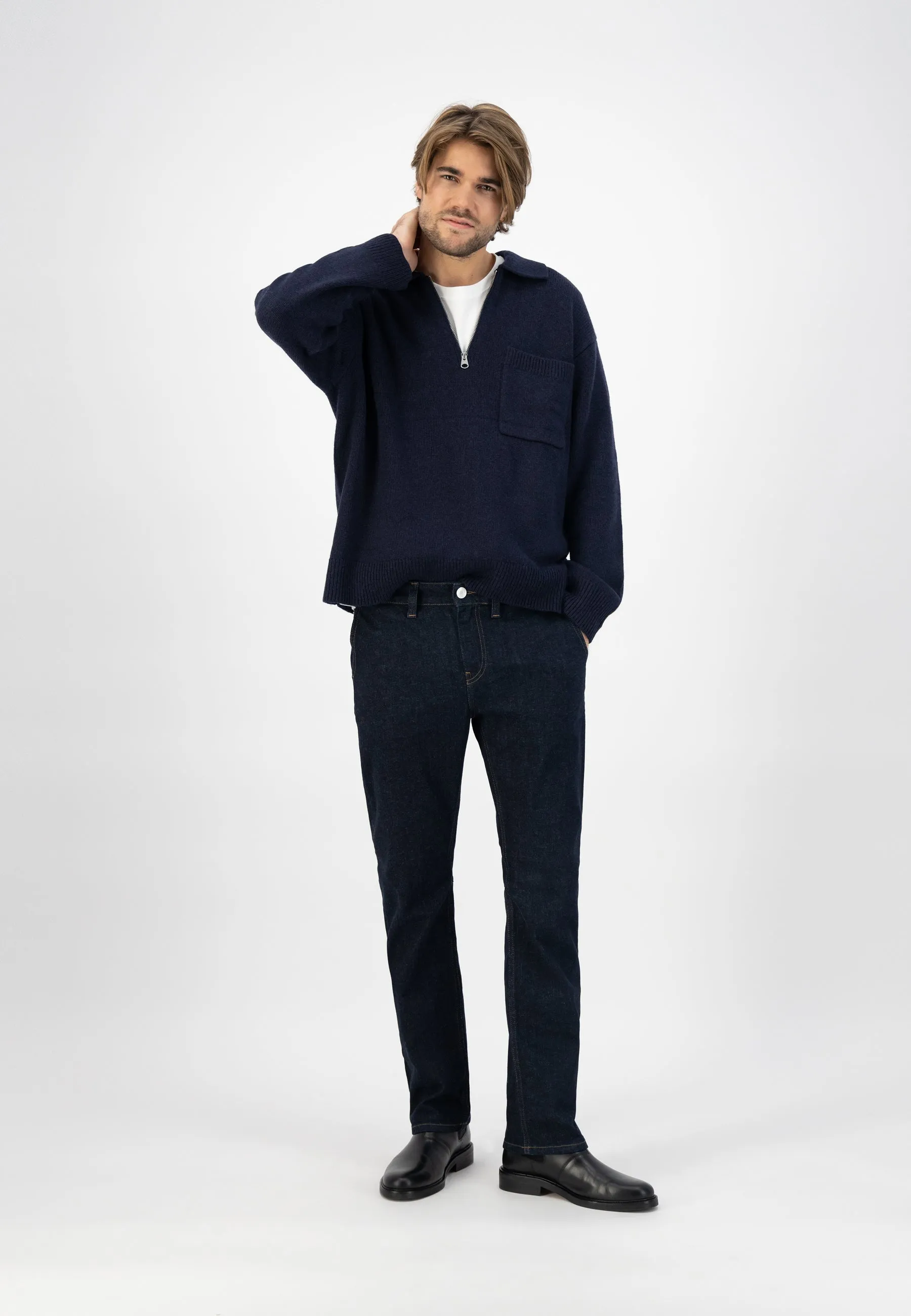 Block Chino Jeans Strong Blue