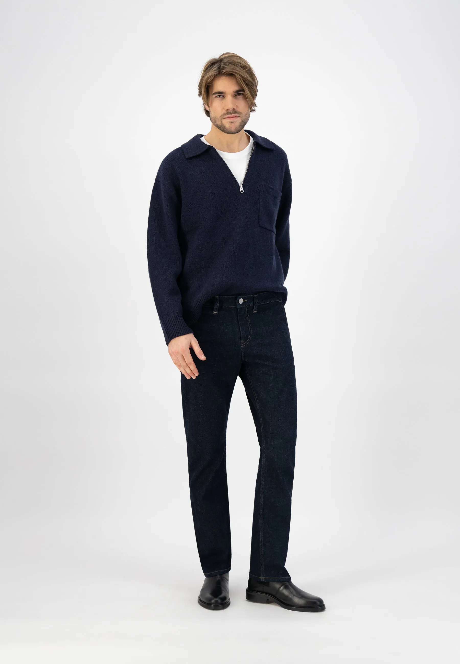 Block Chino Jeans Strong Blue