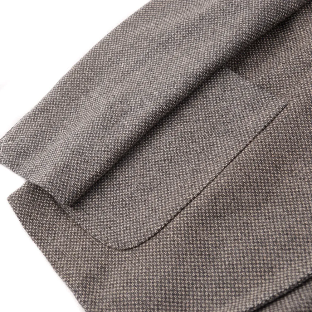 Boglioli Cashmere Sport Coat in Light Gray Woven