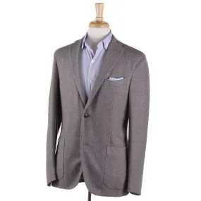 Boglioli Cashmere Sport Coat in Light Gray Woven