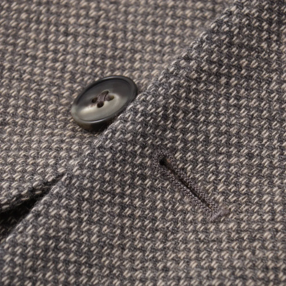 Boglioli Cashmere Sport Coat in Light Gray Woven