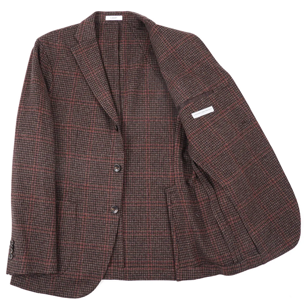 Boglioli Soft Wool and Cashmere K-Jacket