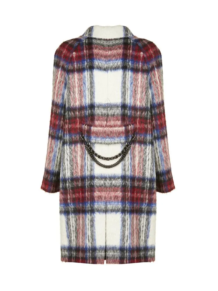 Boutique Moschino Checked Coat