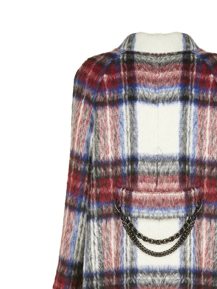 Boutique Moschino Checked Coat