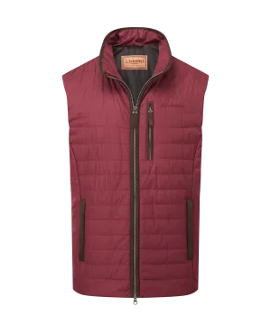 Brora Gilet - Bordeaux