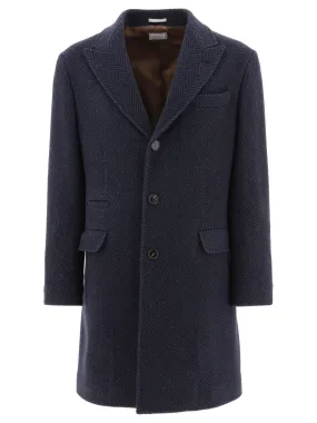 Brunello Cucinelli Single-Breasted Tailored Coat