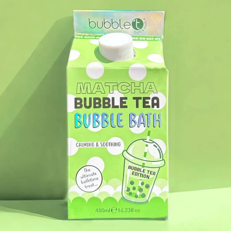 Bubble T Matcha Bubble Bath 480ml