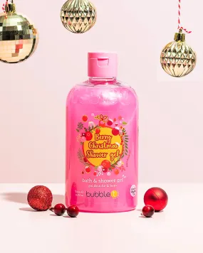 Bubble T Sweetea Berry Christmas Moisturising Bath and Shower Gel (500ml)