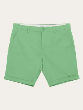 CHUCK regular chino poplin shorts - Shale Green