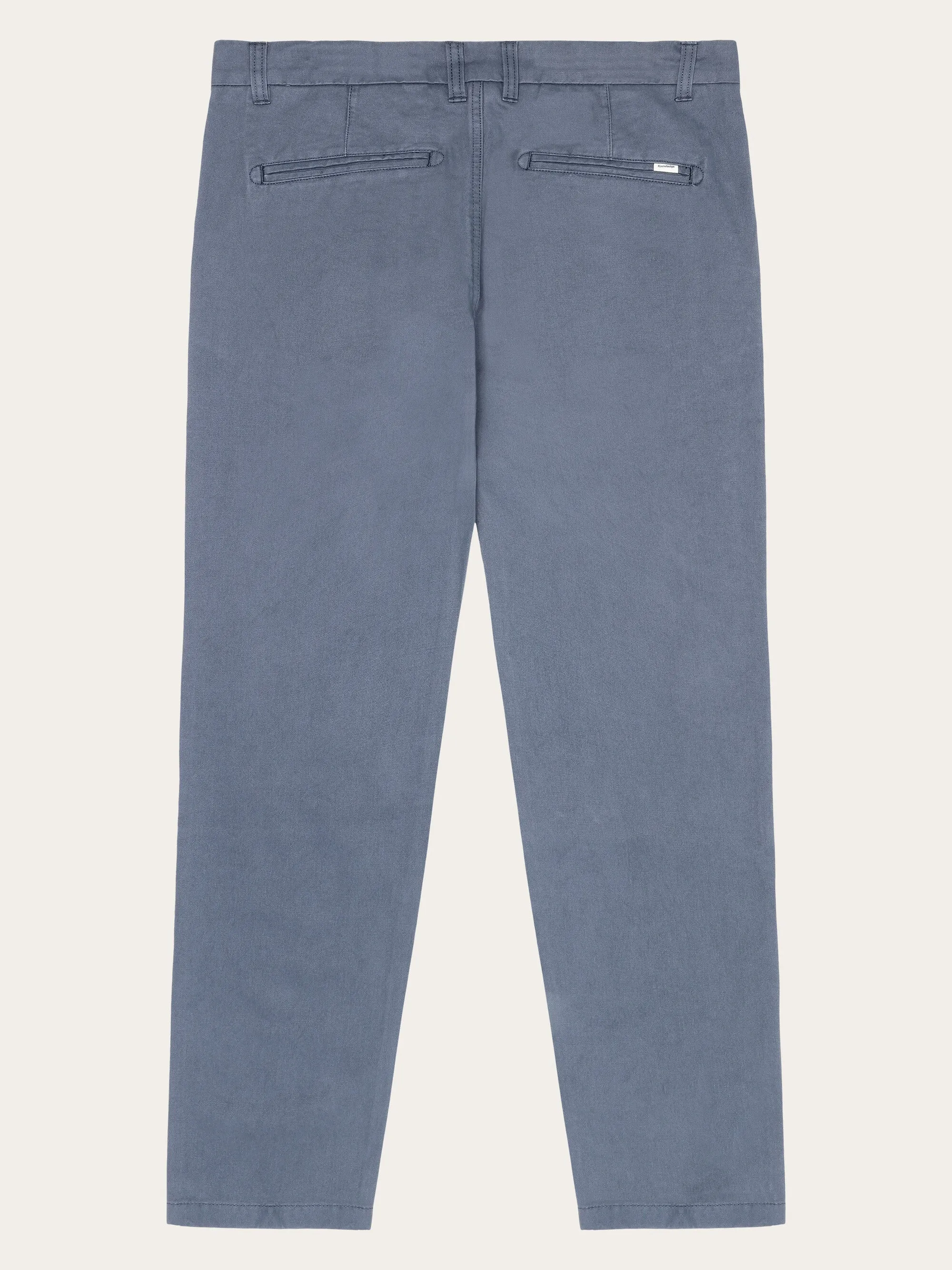 CHUCK regular twill chino pants - Vintage Indigo