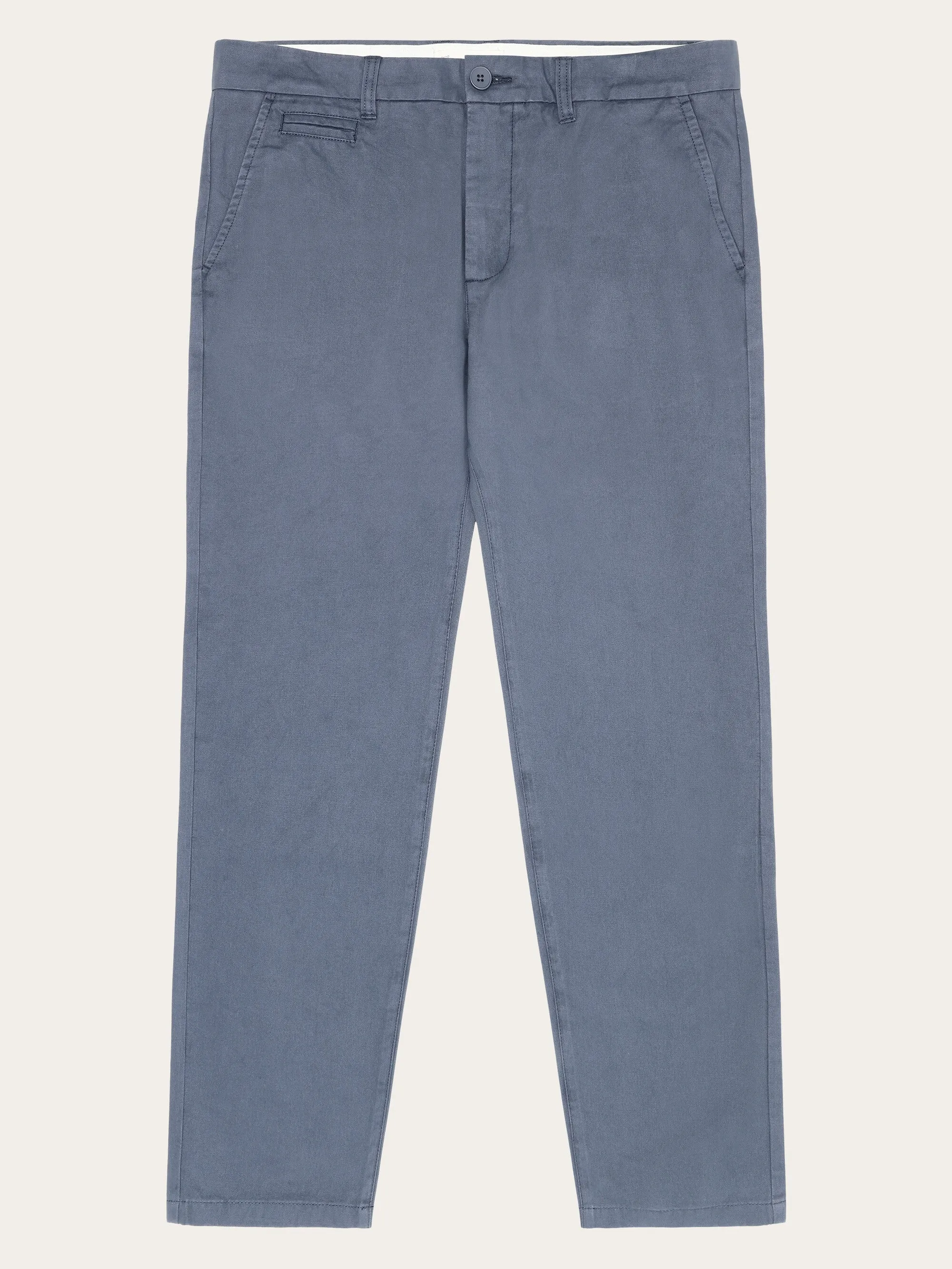 CHUCK regular twill chino pants - Vintage Indigo