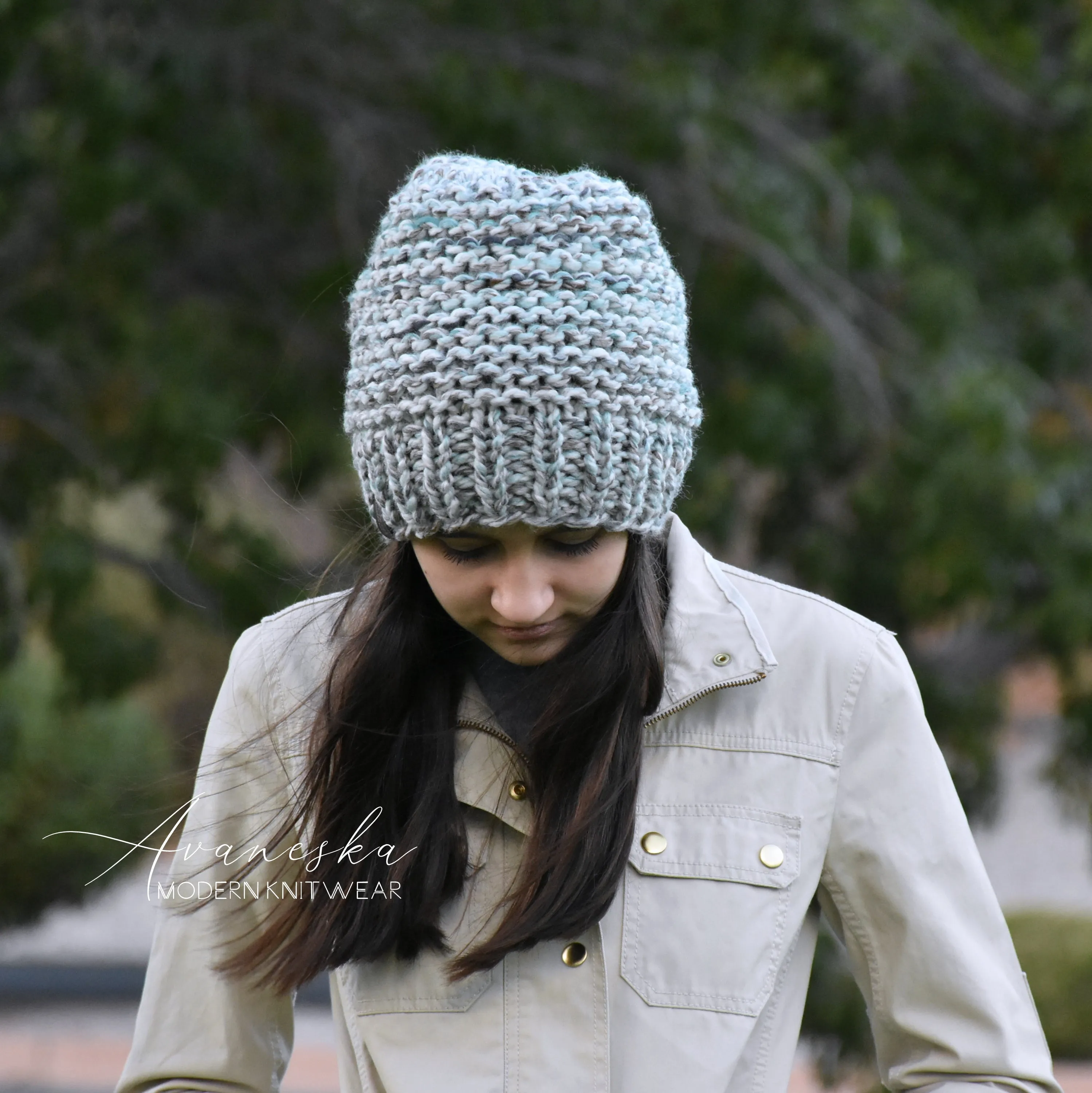 Chunky Slouchy Hat | THE DAPHNE