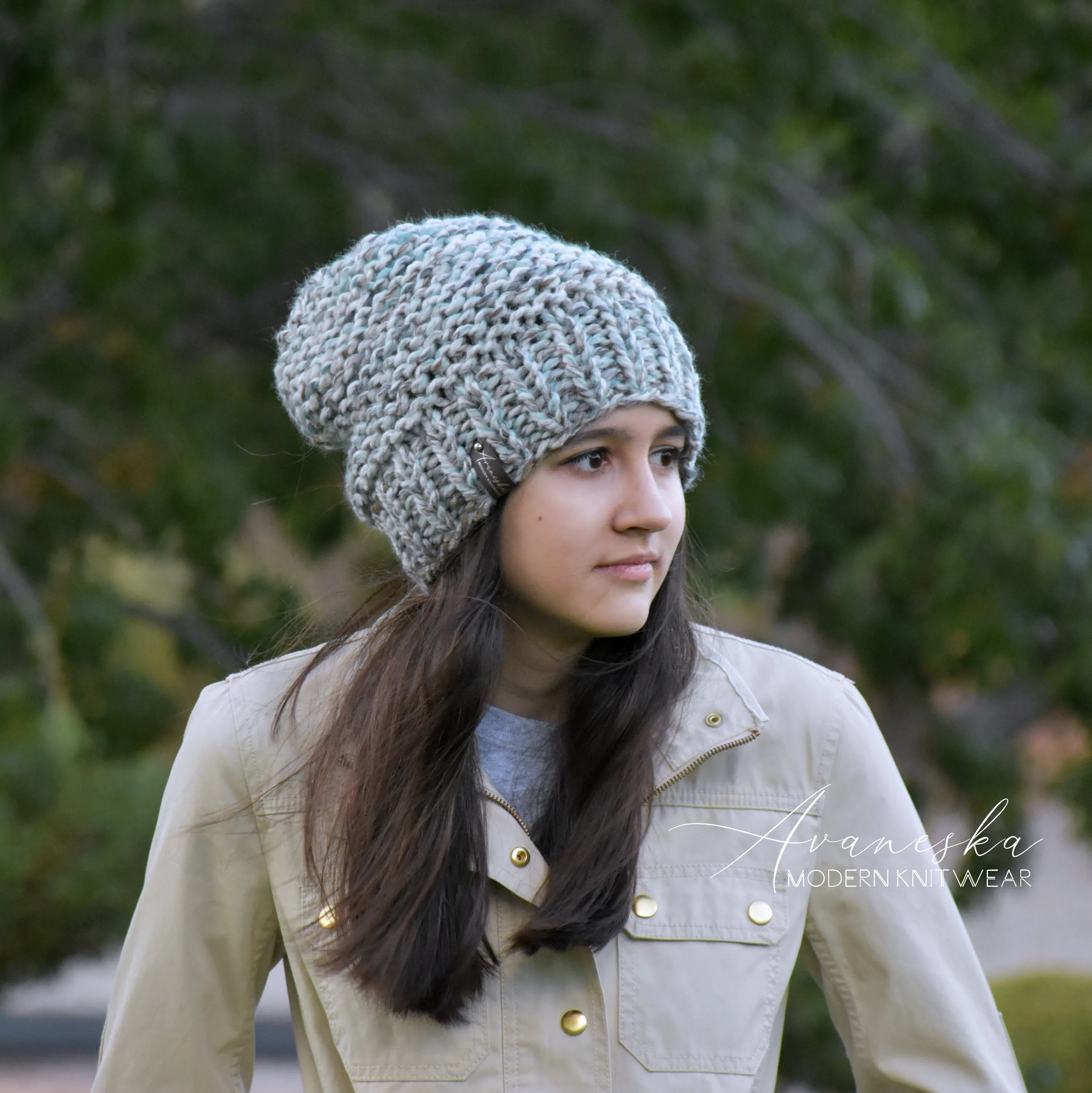 Chunky Slouchy Hat | THE DAPHNE