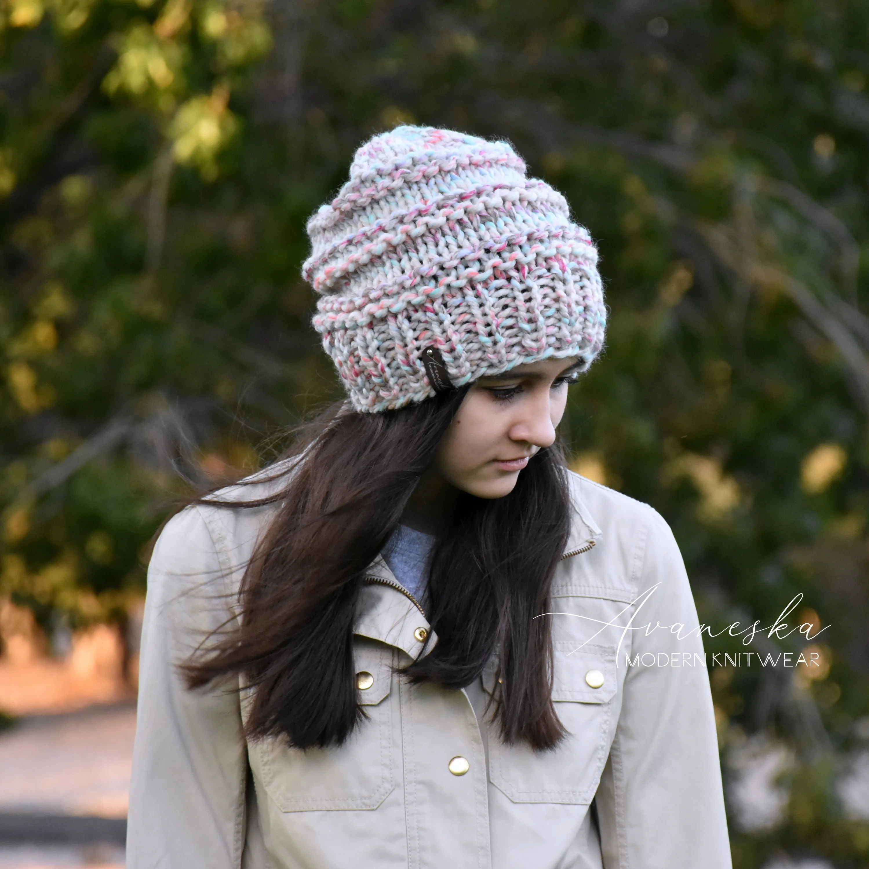 Chunky Slouchy Hat | THE IZARA