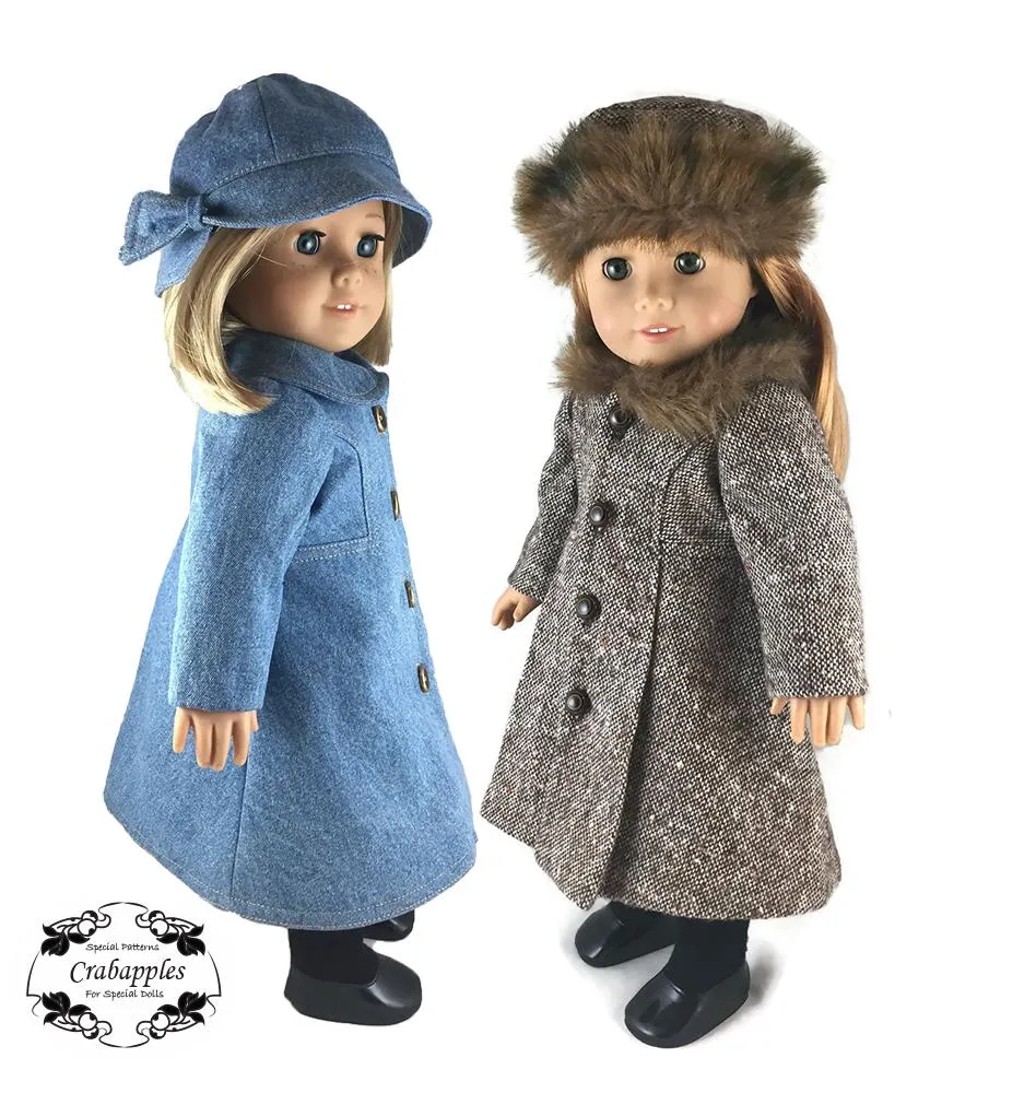 Classic Hats 18" Doll Clothes Pattern