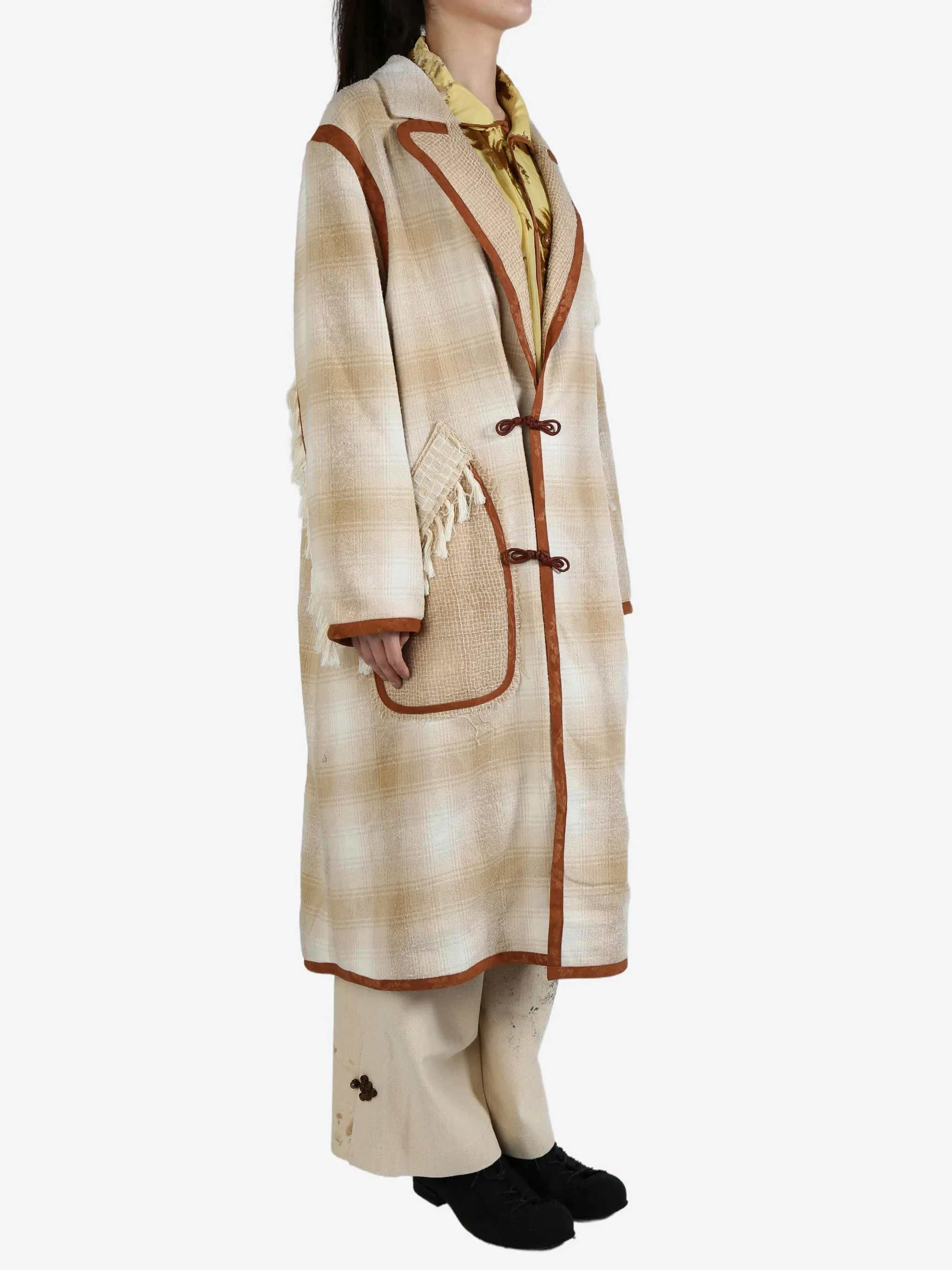 COMMUNS - Unisex Wool Mesh Lined Coat