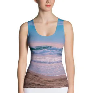 Crashing Waves Beach Tank Top