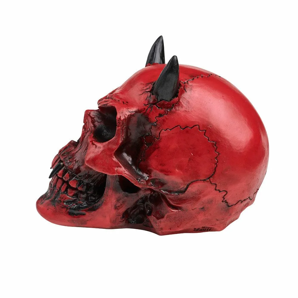 Crimson Demon Skull