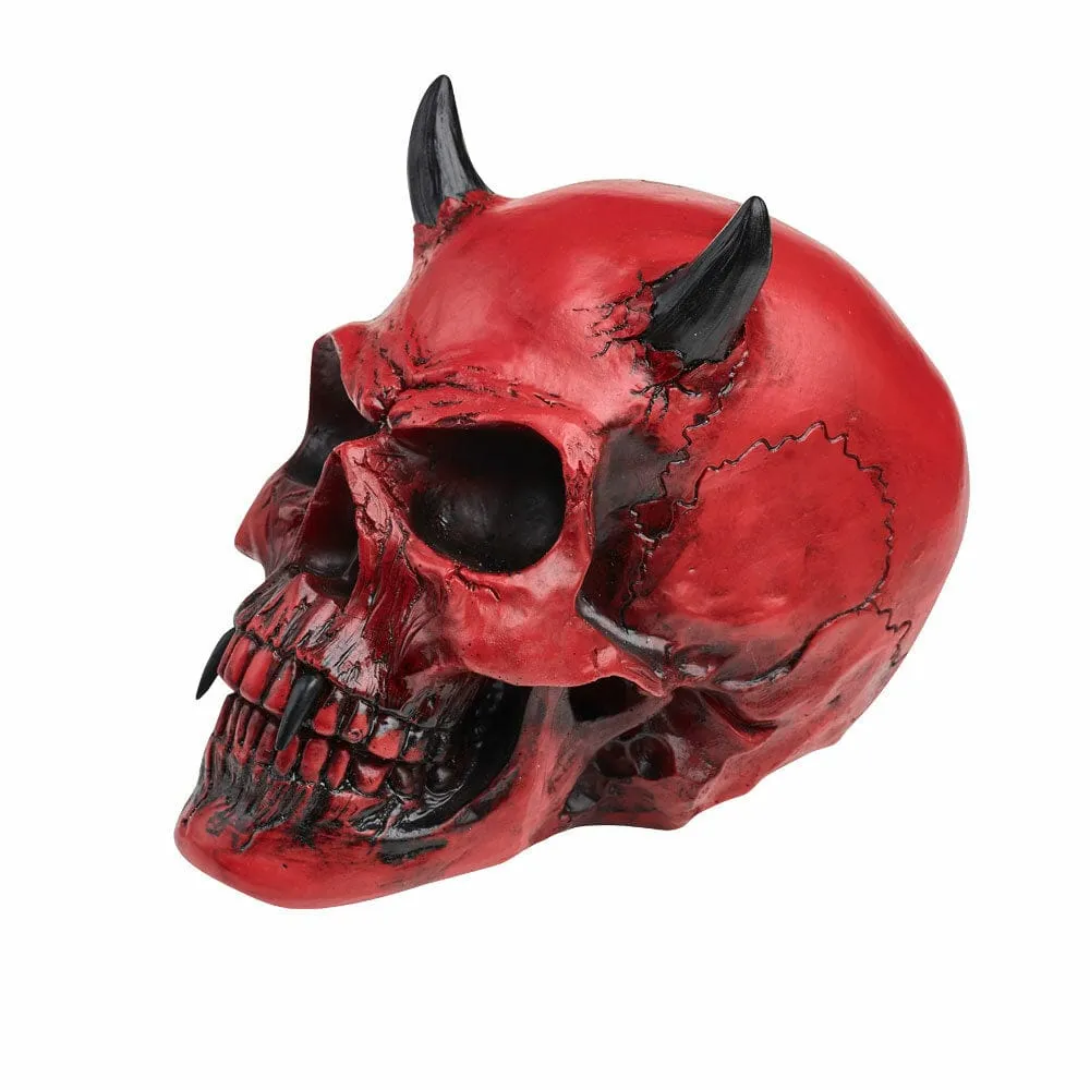 Crimson Demon Skull