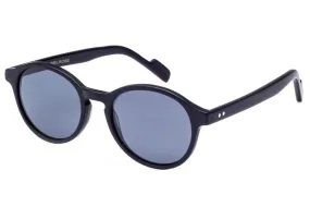 Crimson Visual Melrose Matte Black Smoke Polarized