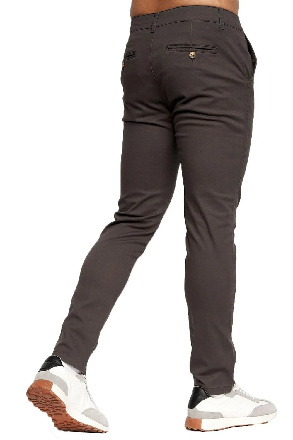 Crosshatch Mens Designer Slim Fit Cotton Pants