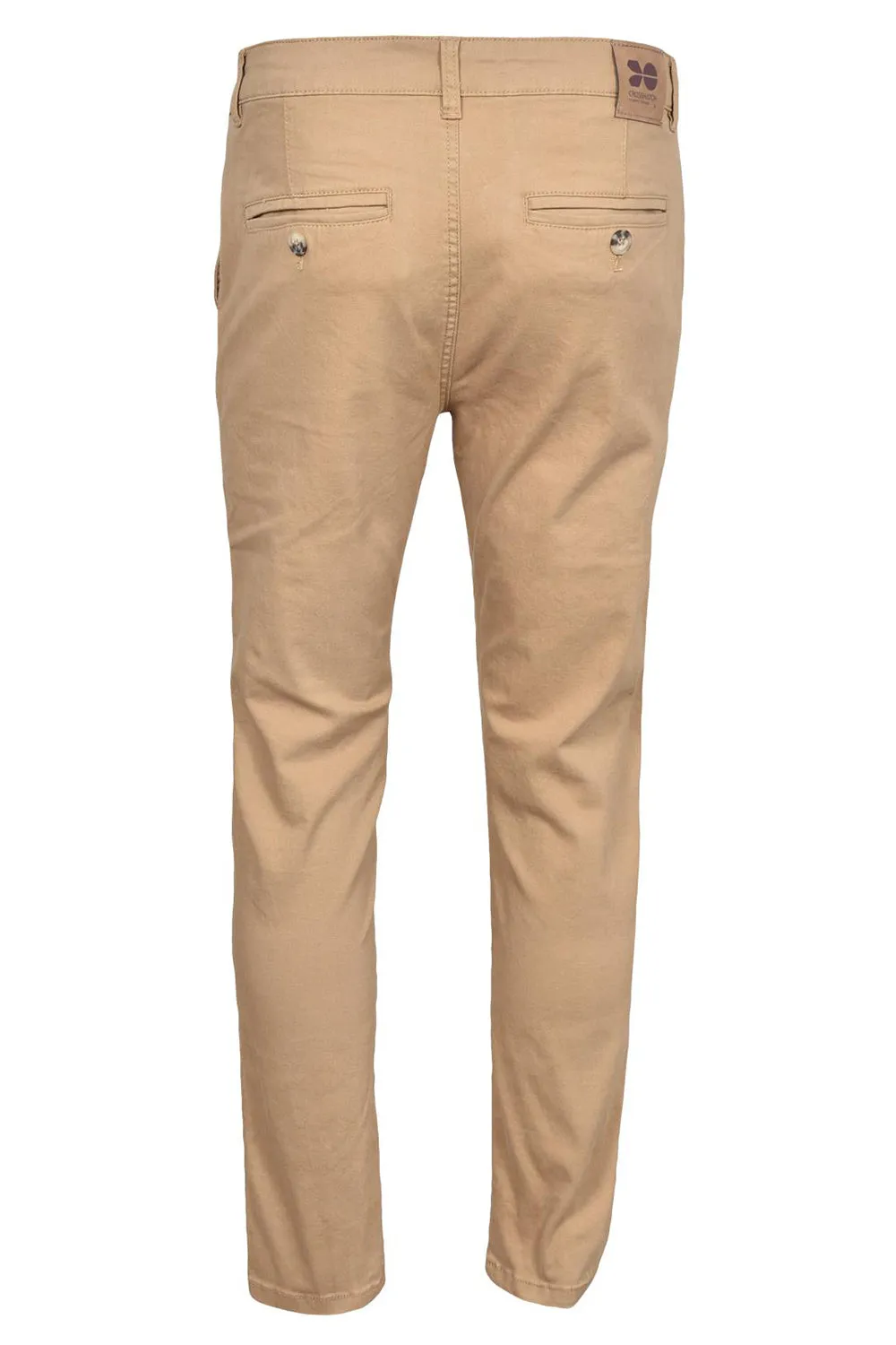 Crosshatch Mens Slim Fit Chino Pants